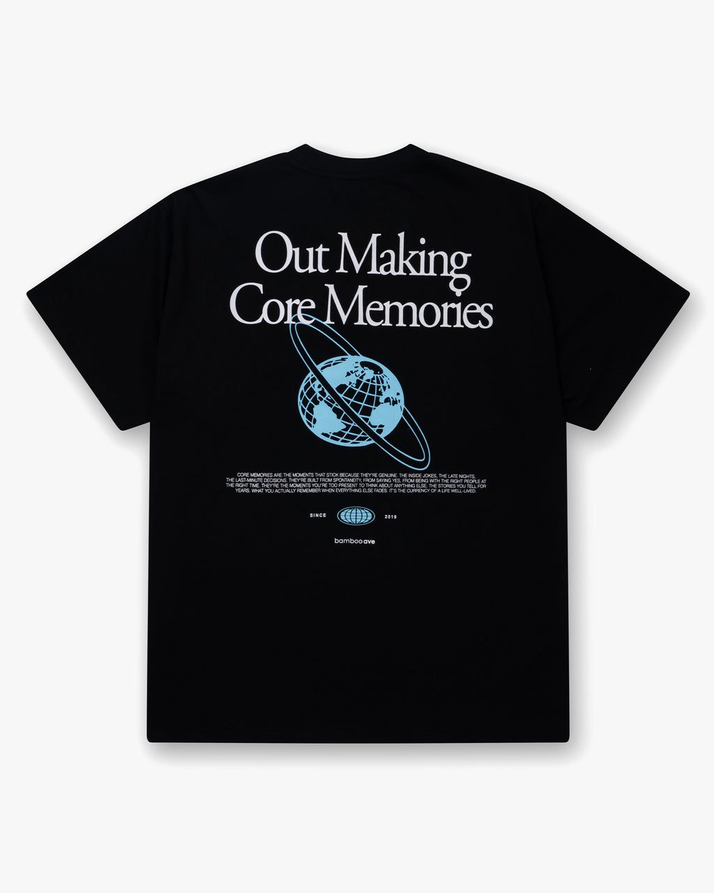 Core Memories Graphic Tee - Black – Bamboo Ave.
