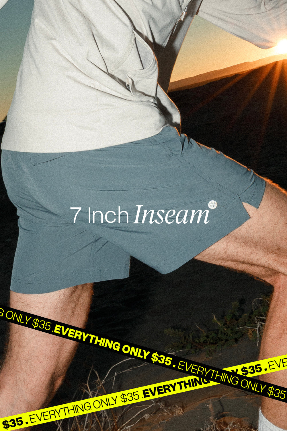 7 Inch Inseam Shorts