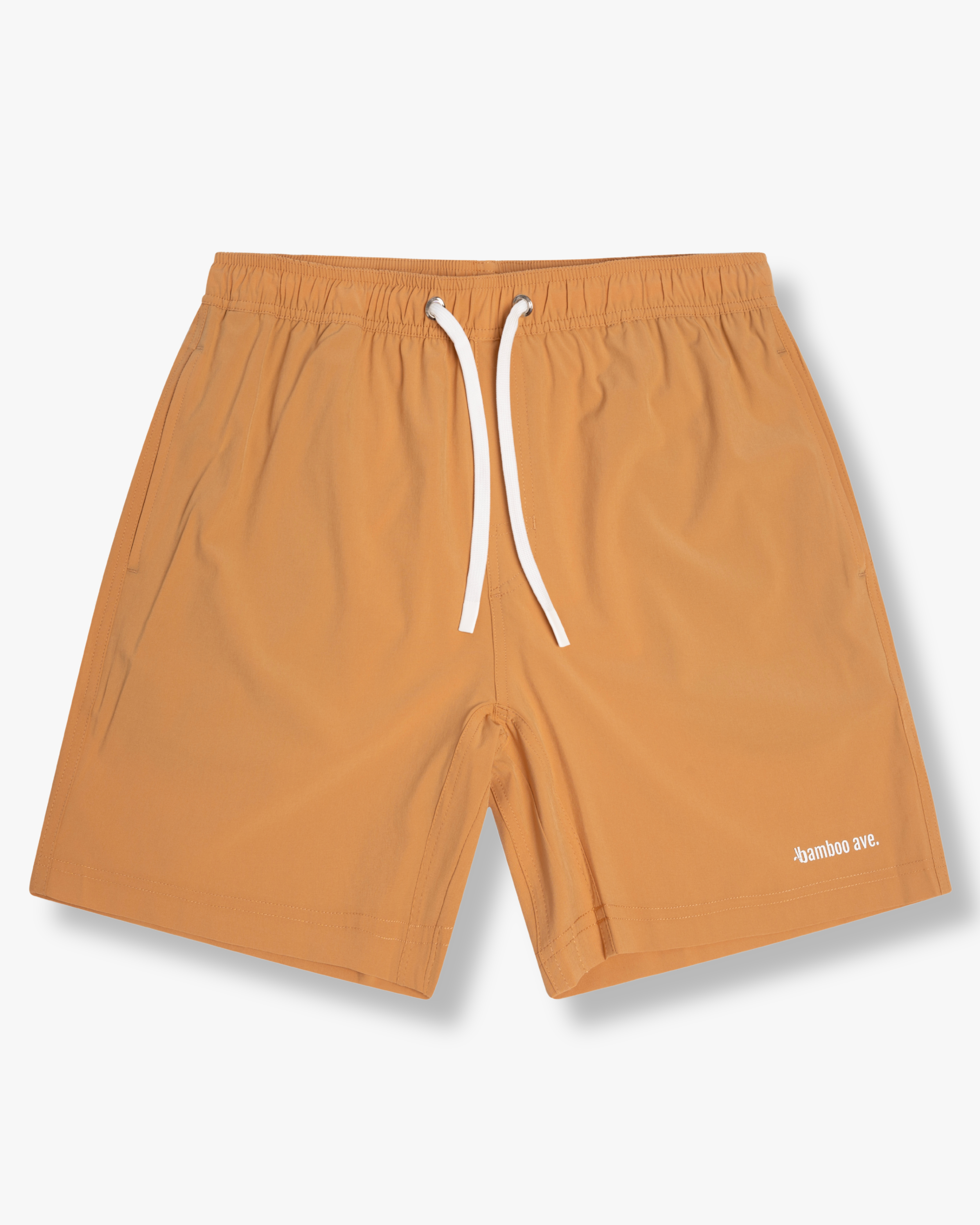 7 Khaki Light Brown Shorts for Men Lightweight Odor Resistant Comfortable for Gym Home Swim All in One Shorts Bamboo Ave S No Liner