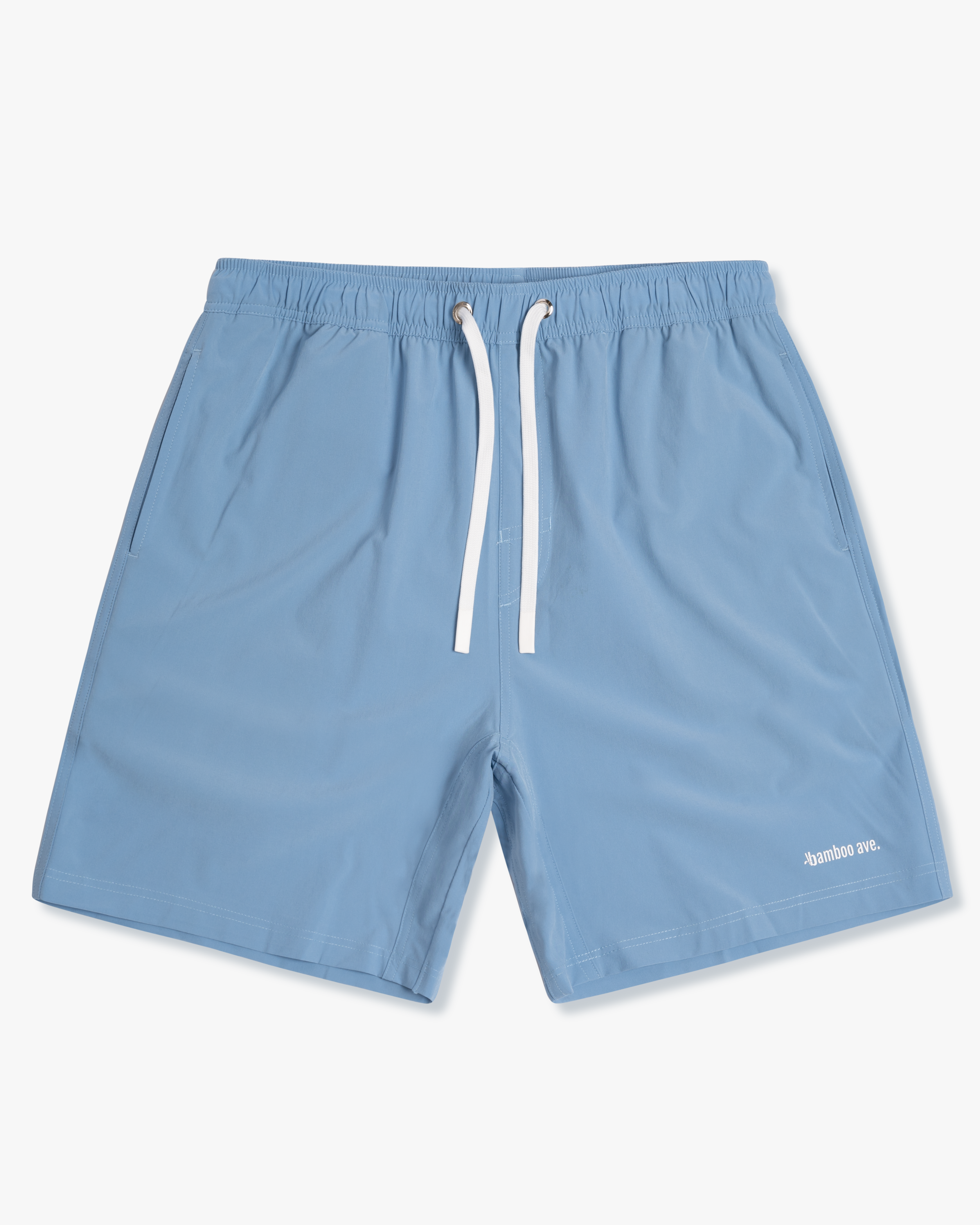 Sky Blue 7 inseam Shorts For Men Buy Now. Bamboo Ave