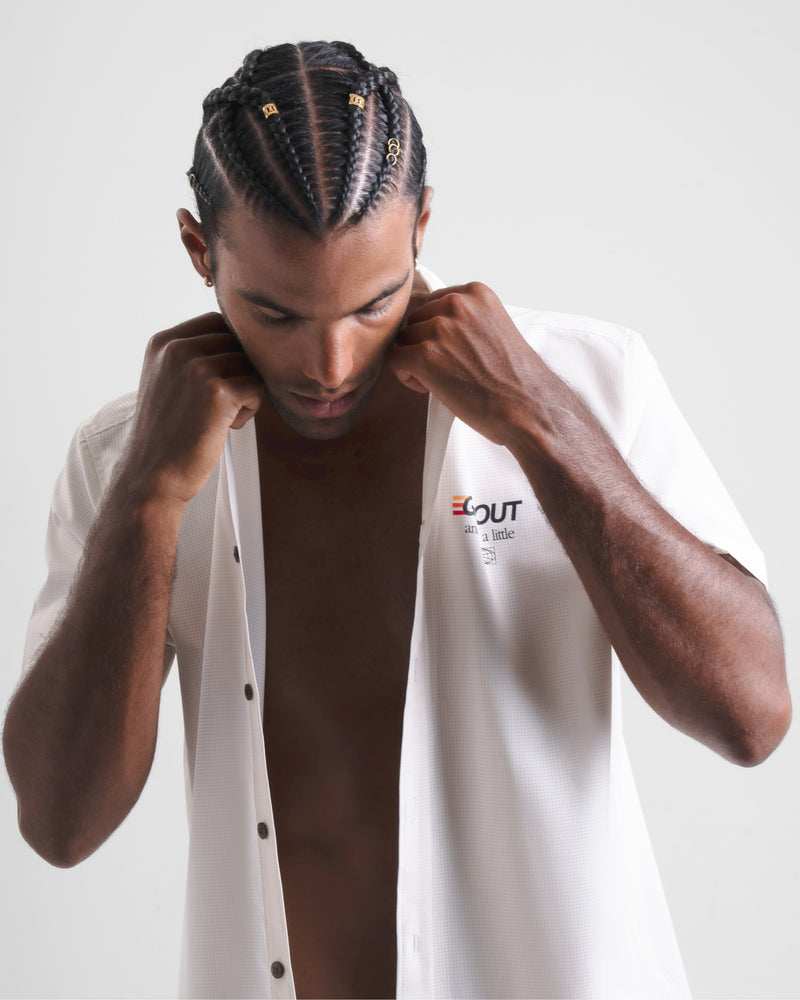 Slow Livin' Button Up - Cream