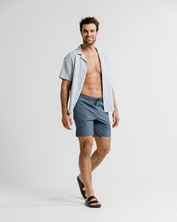 〈LES SIX〉 EXPLODED wp shorts color:grey Model-Challenger-6-Inch-