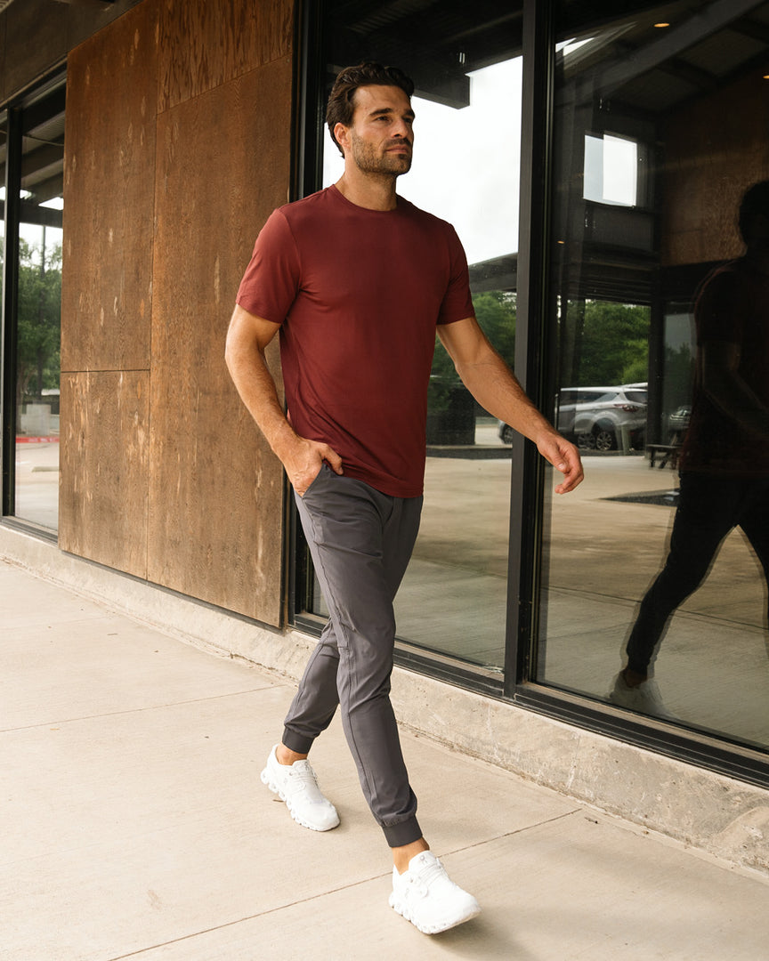 Boundless Jogger Charcoal Gray Bamboo Ave.