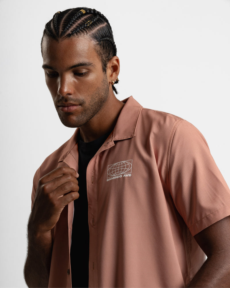 Slow Livin' Button Up - Khaki