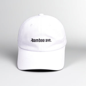 Bamboo Ave Cap - White - Bamboo Ave. -