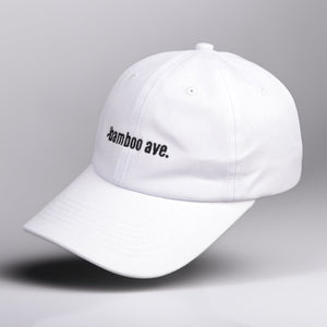 Bamboo Ave Cap - White - Bamboo Ave. -