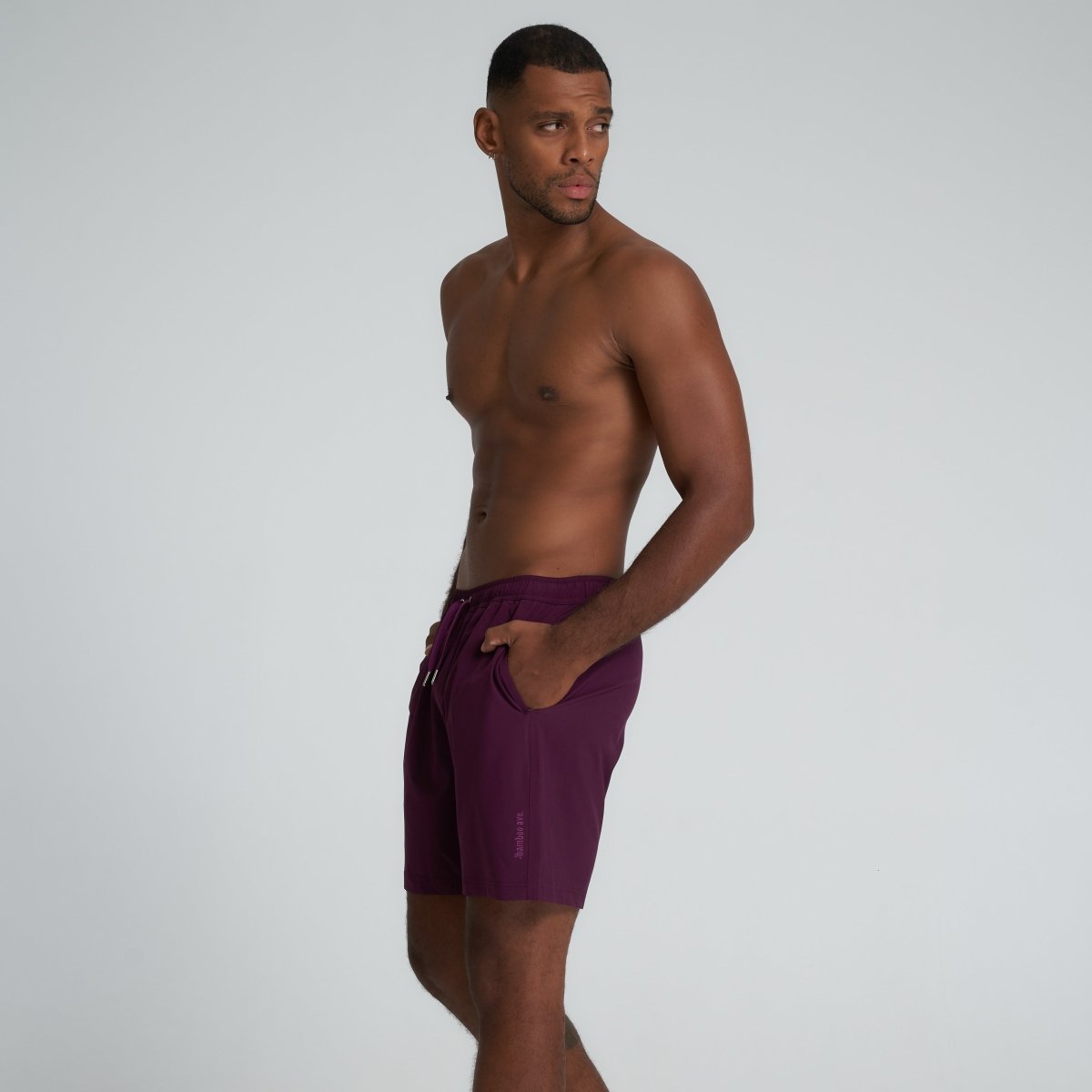 Big Shot 9” - Plum Shorts - Bamboo Ave. - Men's Shorts