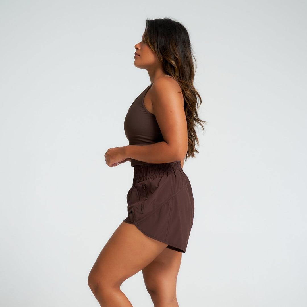 Mocha Boundless Short For Women - Buy Mocha Color Shorts – Bamboo Ave.
