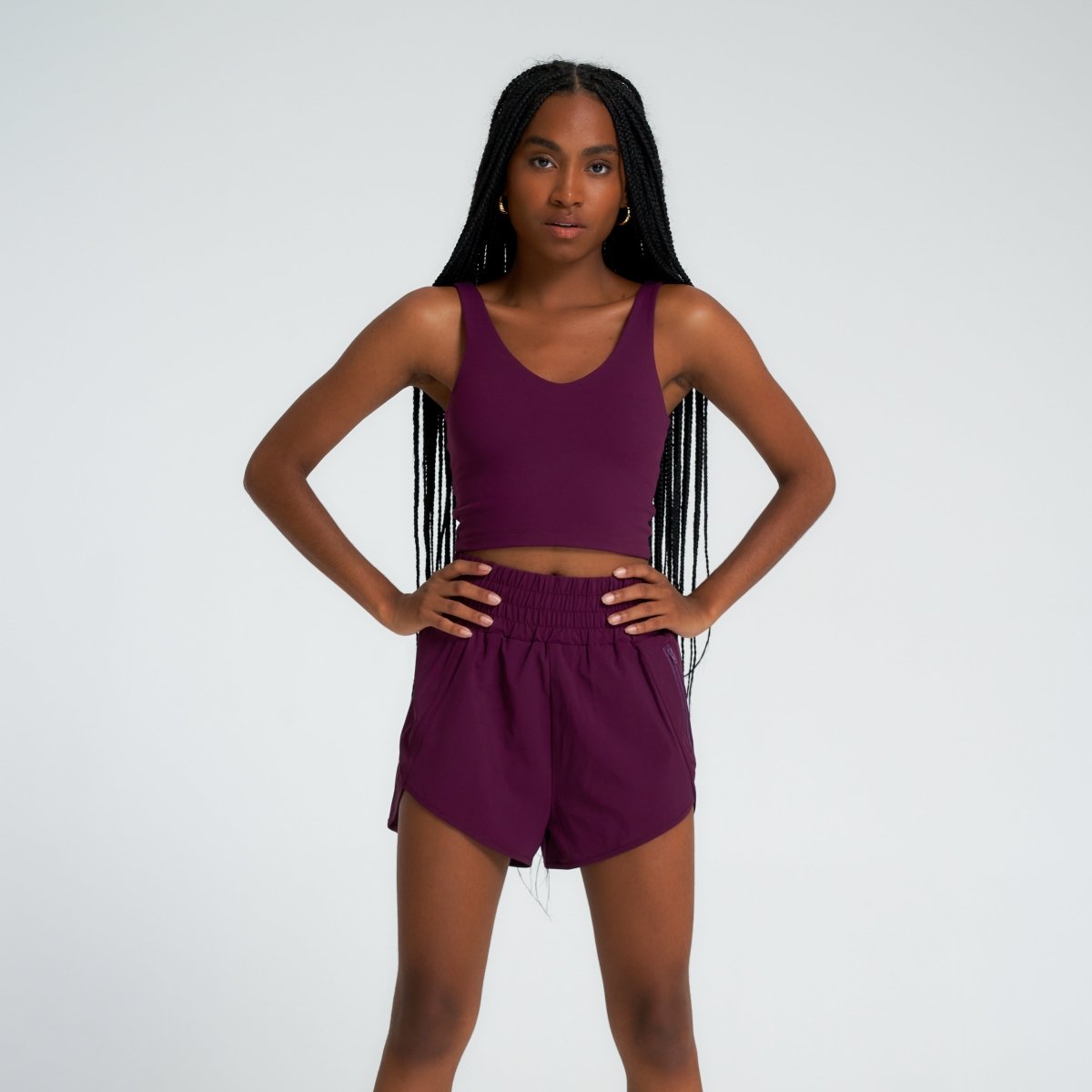 Plum lululemon shorts Clearance