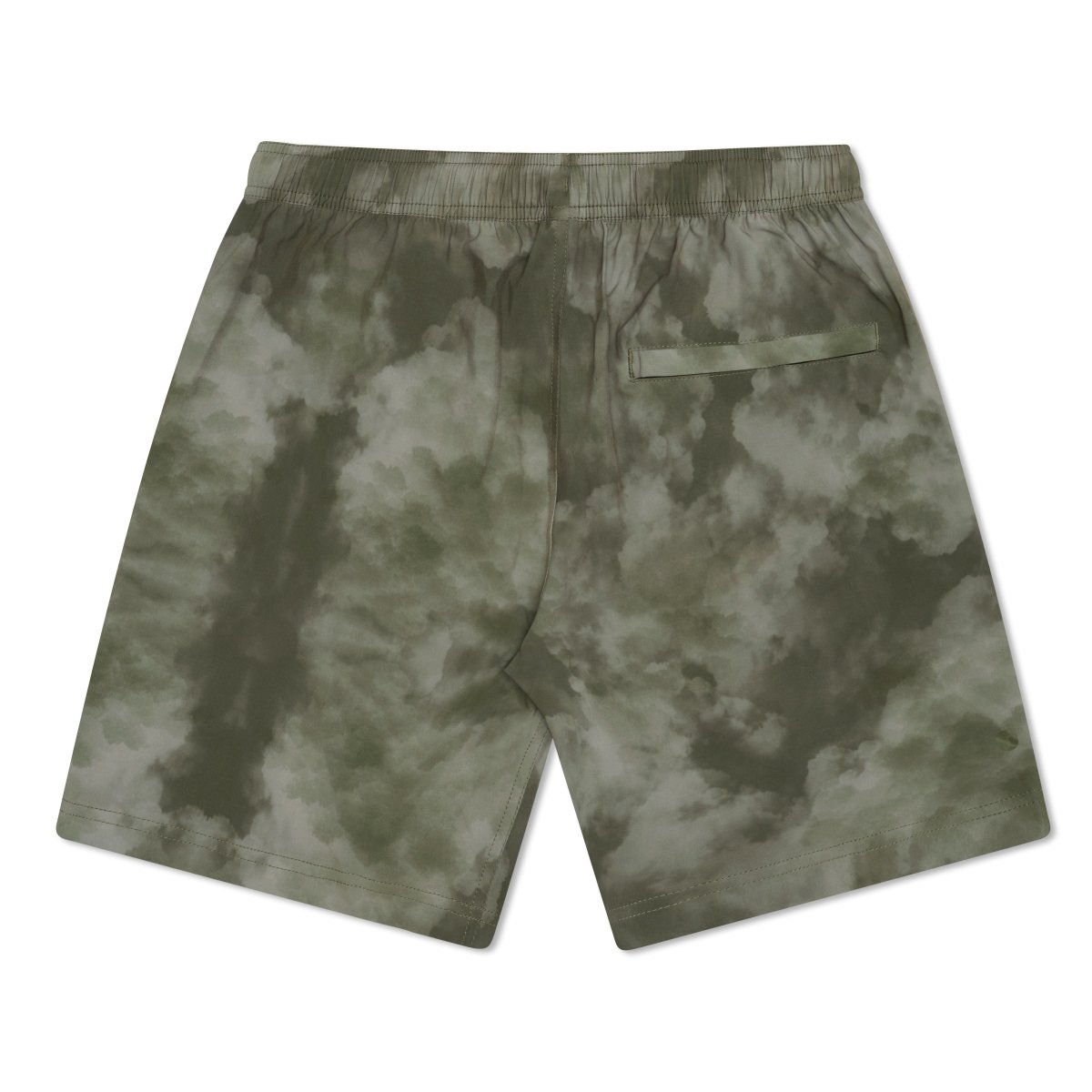 Collard Greens 5” - Green Tie Dye Shorts - Bamboo Ave. - Men's Shorts