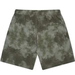 Collard Greens 7" - Green Tie Dye Shorts - Bamboo Ave. - Men's Shorts