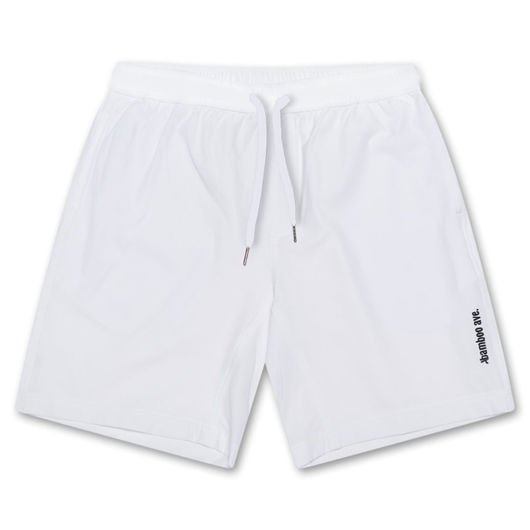 Day N Nite 7" - White Shorts - Bamboo Ave. - Men's Shorts