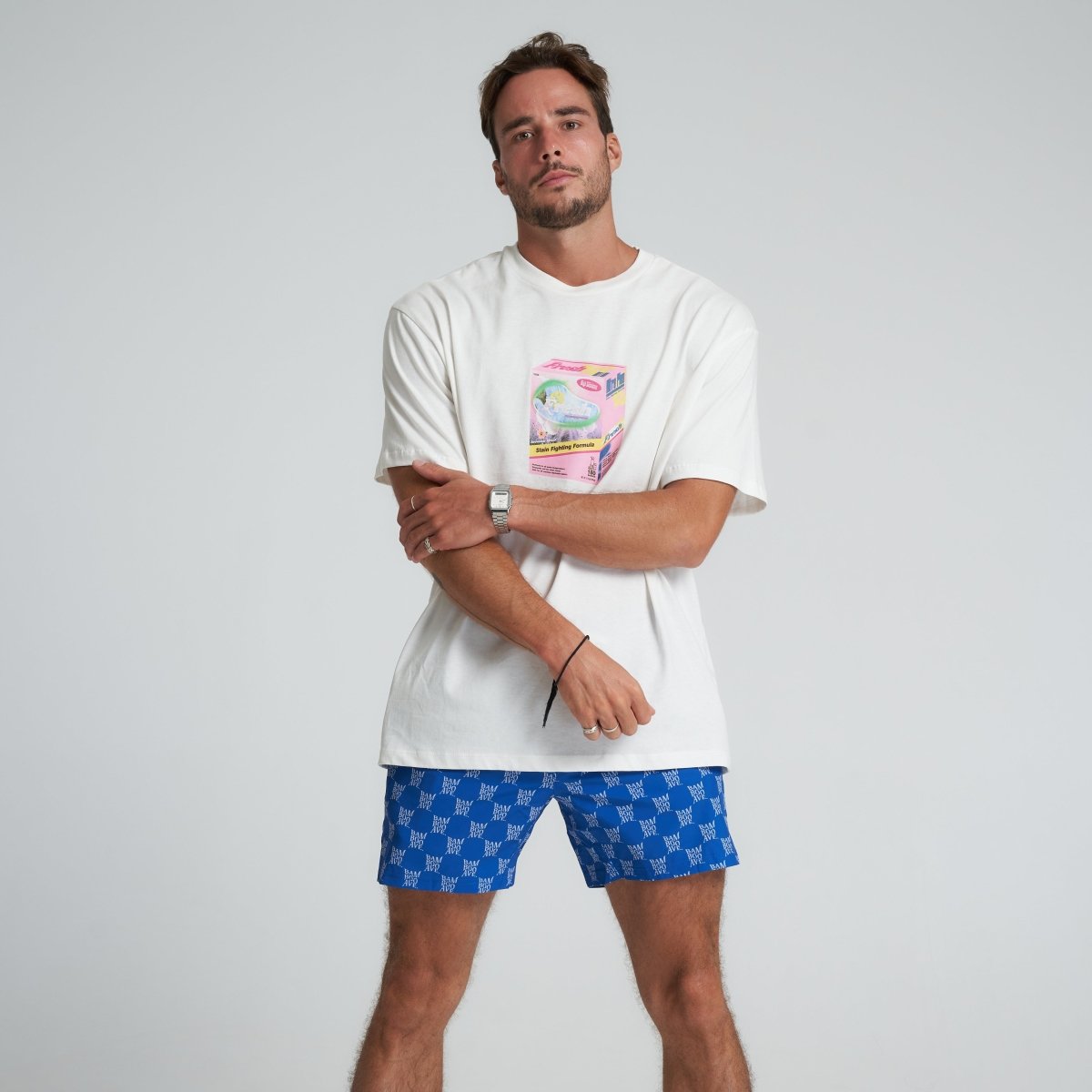 First Class 5” - Cobalt Blue Shorts - Bamboo Ave. - Men's Shorts