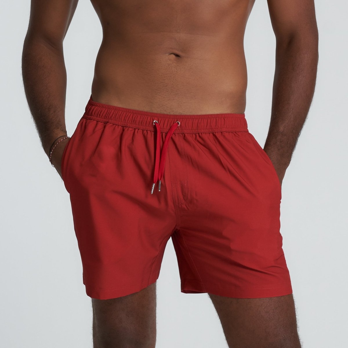 Jumpman 5” - Red Shorts - Bamboo Ave. - Men's Shorts