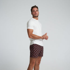 The Motto 5” - Chocolate Brown Shorts - Bamboo Ave. - Men's Shorts