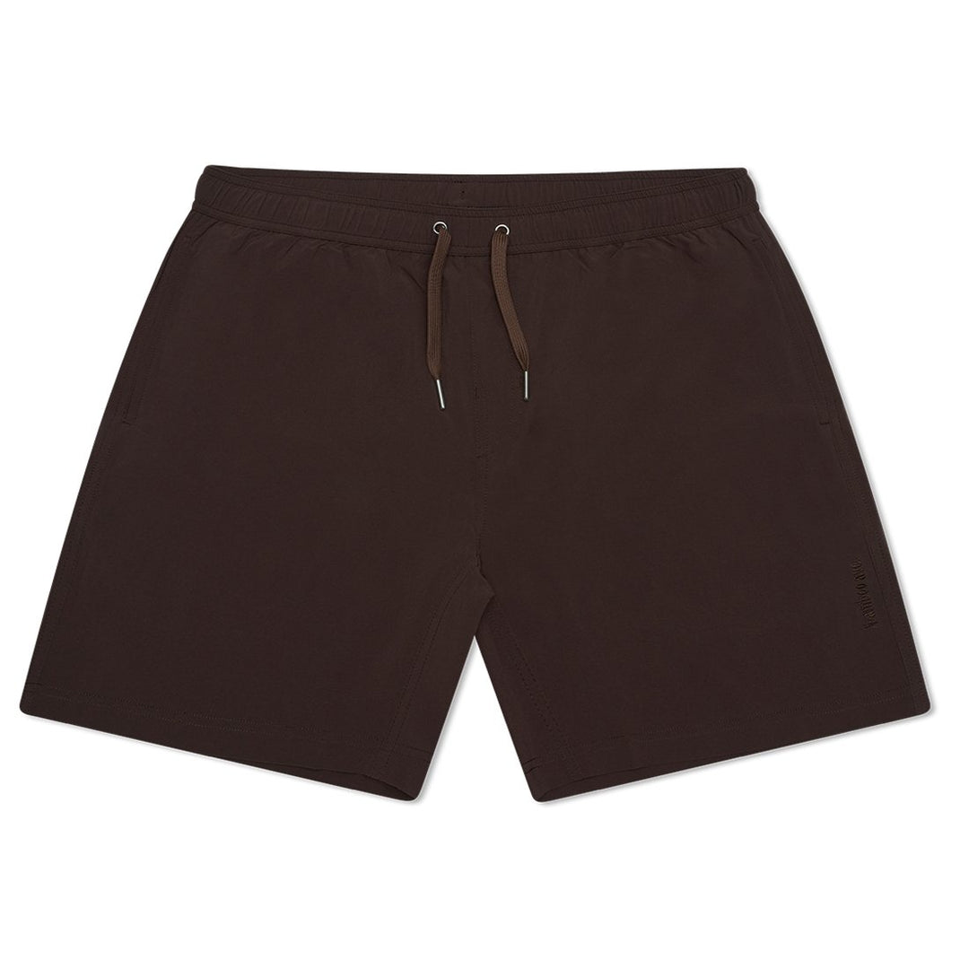 Tunnel Vision 5” - Brown Shorts – Bamboo Ave.