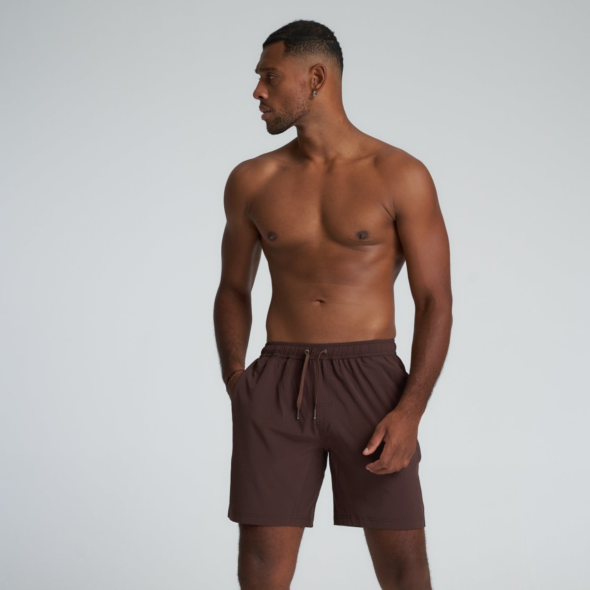 Tunnel Vision 9” - Brown Shorts - Bamboo Ave. - Men's Shorts
